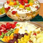 Sobremesa de Frutas : Cremosa, Refrescante e Irresistível! - Receita Completa