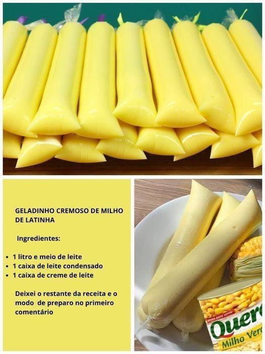 Geladinho Cremoso de Milho Verde: Uma Sobremesa Refrescante e Deliciosa! - Receita Completa
