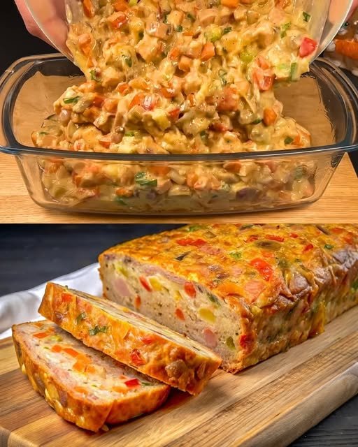 Receita de Pão de Carne com Legumes: O Tesouro do Jantar - Receita Completa