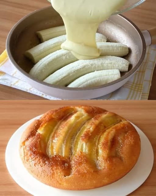 Bolo de Banana com 1 Ovo e 2 Bananas: Aprenda a Receita Rápida - Receita Completa