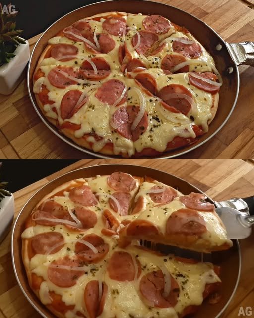 Pizza de Frigideira Sem Forno: A Delícia que Você Precisa! - Receita Completa