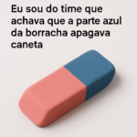 Afinal, pra que serve mesmo a parte azul da borracha? Imagem da página de origem
