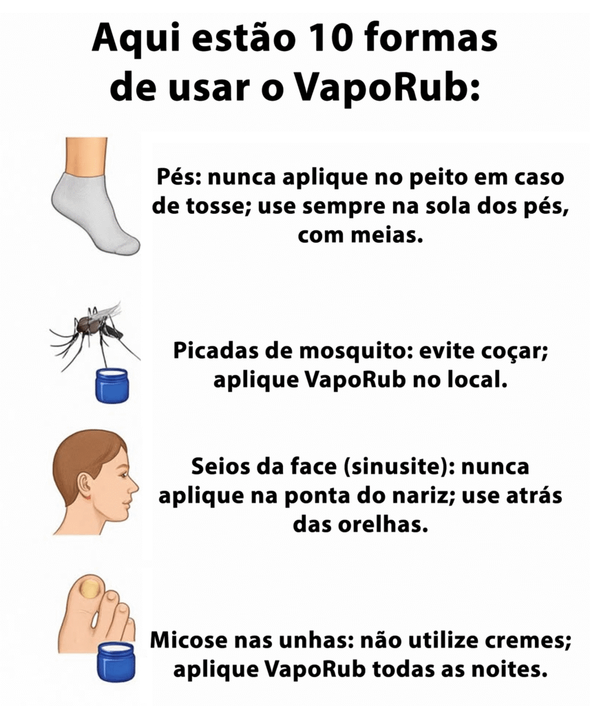 Descubra os VapoRub Usos: Muito Além do Resfriado e Otimize seu Dia a Dia!