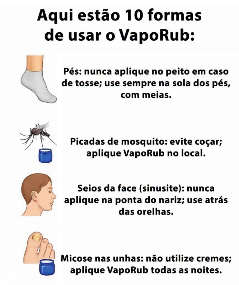 VapoRub: Usando do Jeito Certo para Máxima Eficácia