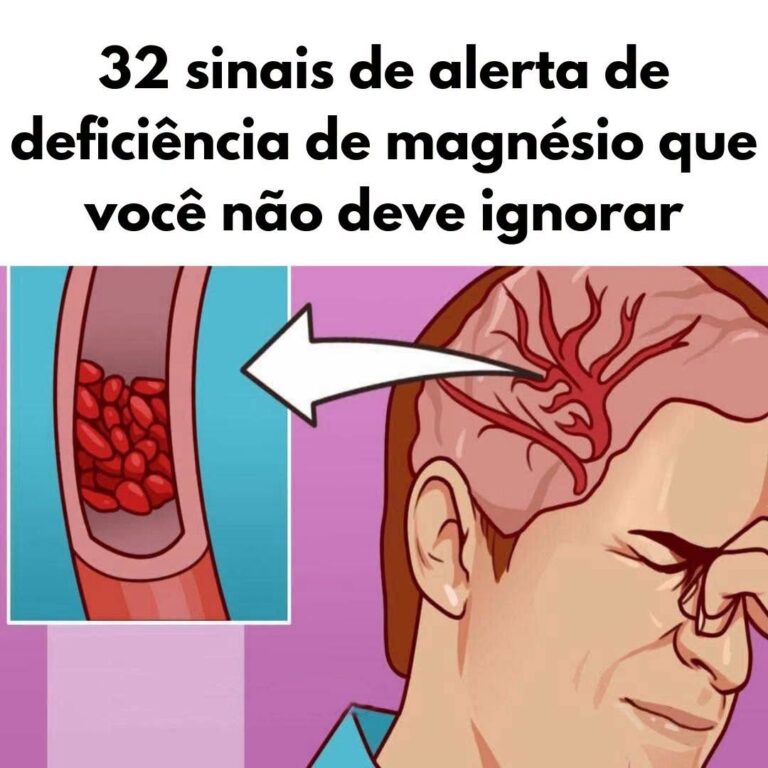 32 Sinais de Alerta da Deficiência de Magnésio