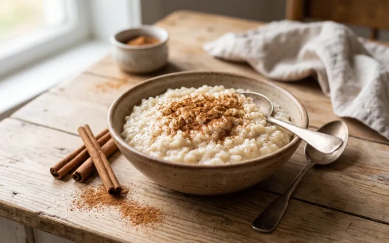 Arroz-doce cremoso de panela, receita da vovó